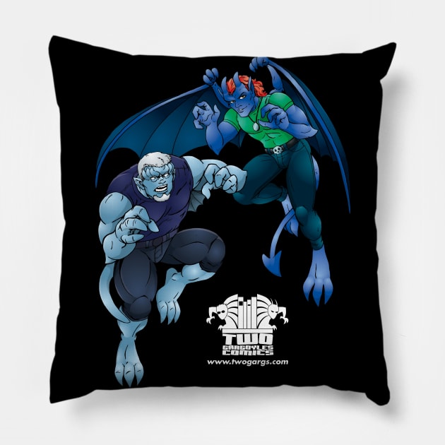 Hawkstone and Riverdale Pillow by Twogargs