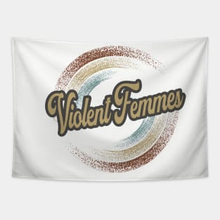 Violent Femmes Circular Fade Tapestry