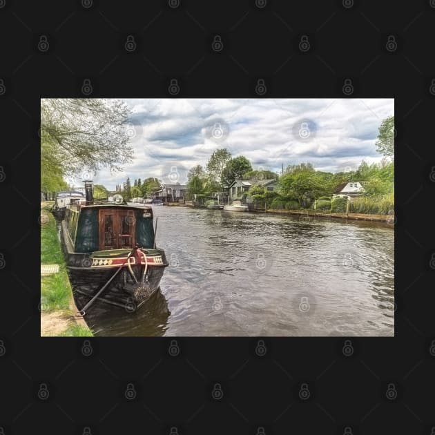 Narrowboat at Henley-on-Thames by IanWL