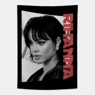 rihanna - monochrome style Tapestry