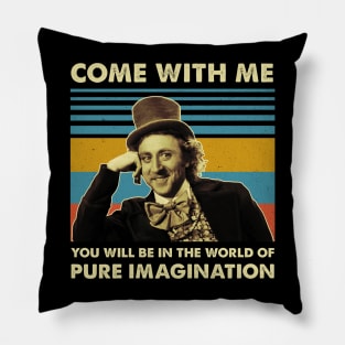 Willy Wonka's Pure Imagination Pillow