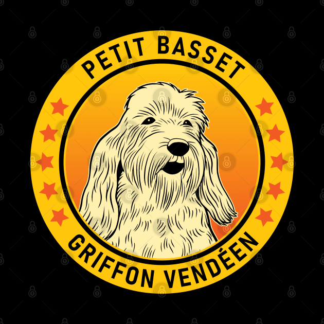 Petit Basset Griffon Vendeen Dog Portrait by millersye