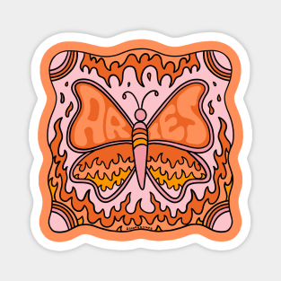 Aries Butterfly Magnet