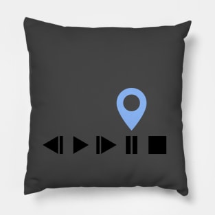 On Pause Pillow