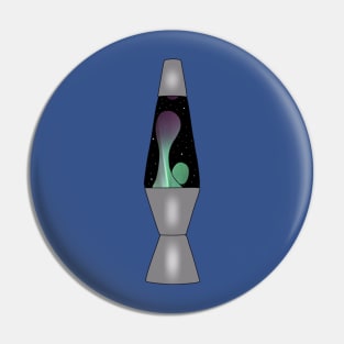 Galaxy lava lamp Pin