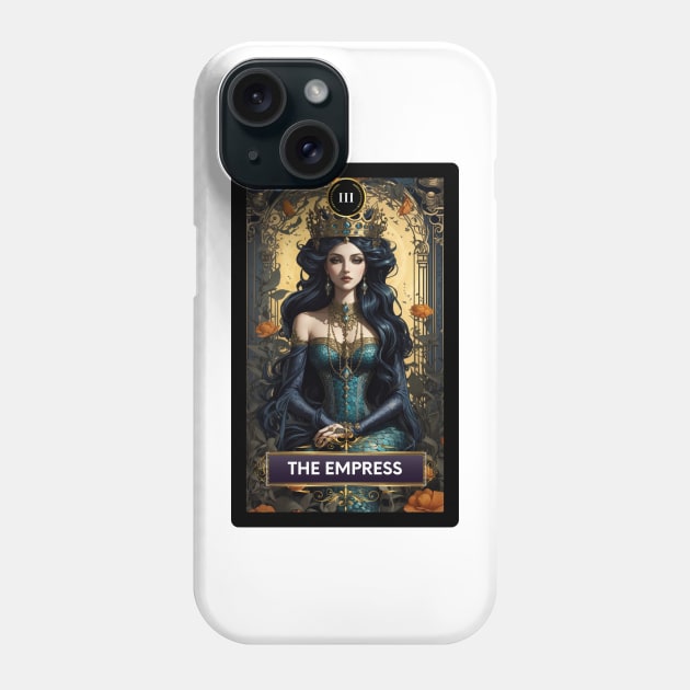 The Empress Mermaid Tarot Card Phone Case by MGRCLimon