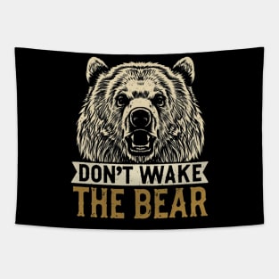 Don't Wake The Bear Vintage w Tapestry