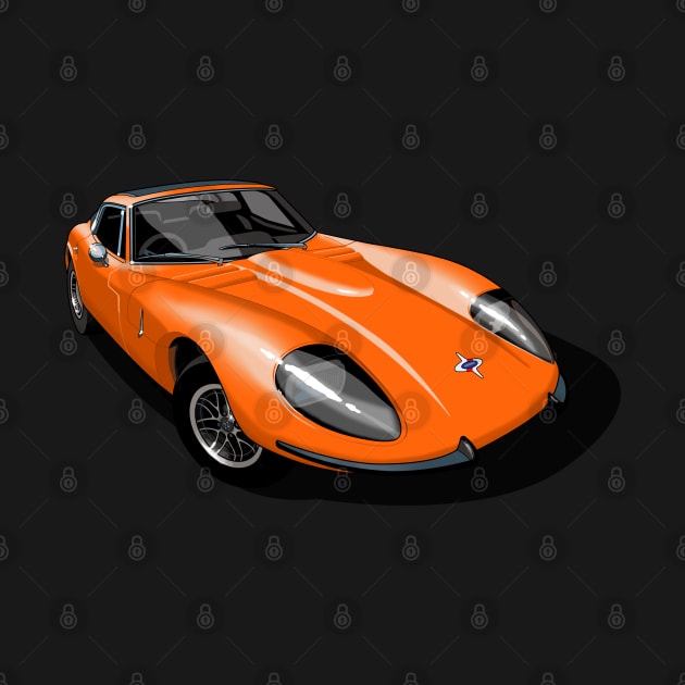 Marcos 3 litre in orange by candcretro