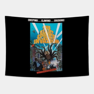 Giant Spider Invasion Movie Poster Tapestry