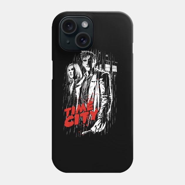 Time City Phone Case by Fuacka