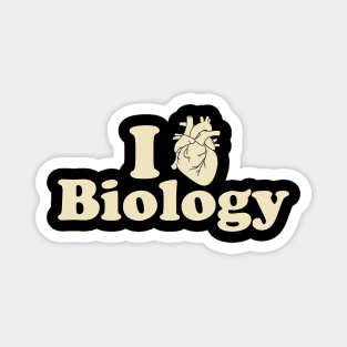 I Heart Biology Magnet