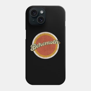 circle vintage Behemoth Phone Case