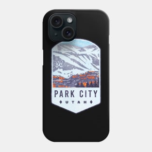 Ski Park City Utah Phone Case