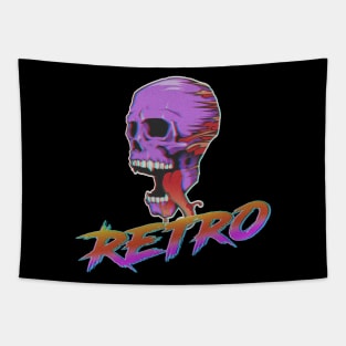 Retro skull Tapestry