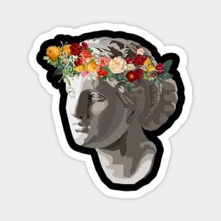 Art 'Floral Crown Sculpture Magnet