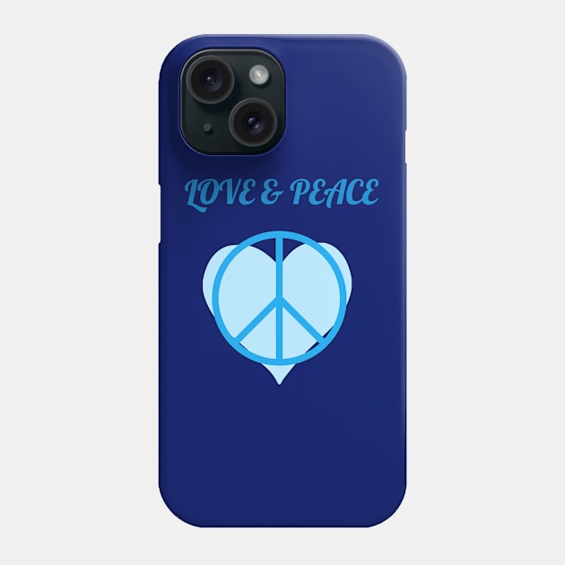 LOVE & PEACE Phone Case by zzzozzo