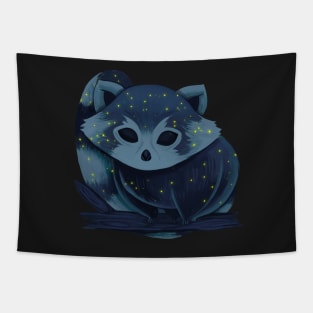 Red panda from space Tapestry