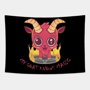 Magic Goat Tapestry