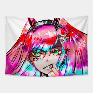 zero two _ 002 Tapestry