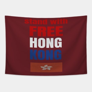 stand with free hong kong Tapestry