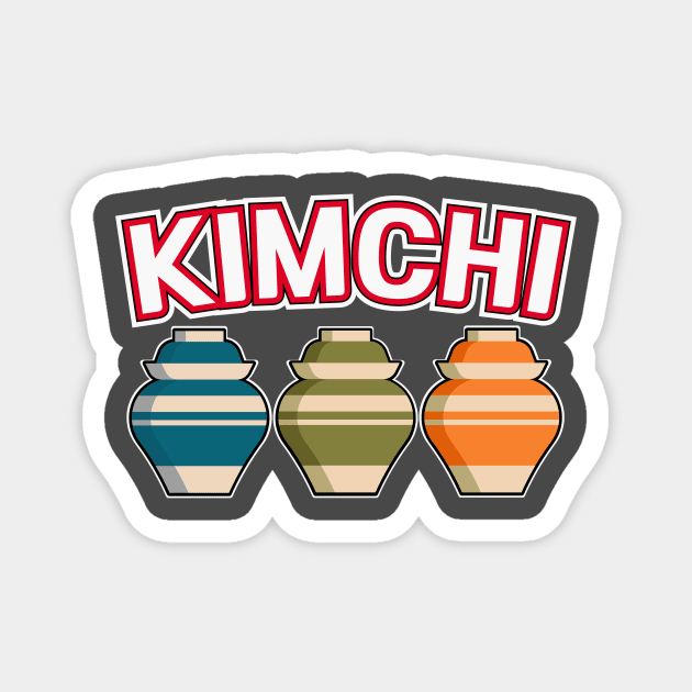 Kimchi Magnet by RefinedApparelLTD