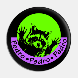 Pedro Raccoon Pin