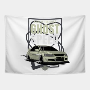 Lancer Evolution King of the road Tapestry