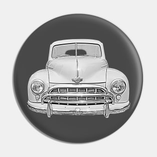 Morris Oxford MO 1950s classic car Pin