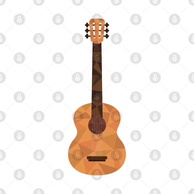 Low Poly Guitar by MajorCompany