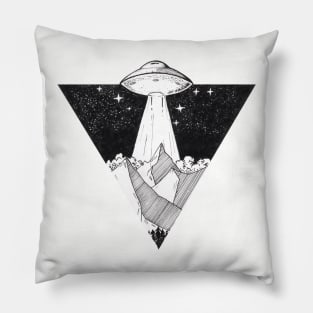 UFO Sitings Apparel Pillow