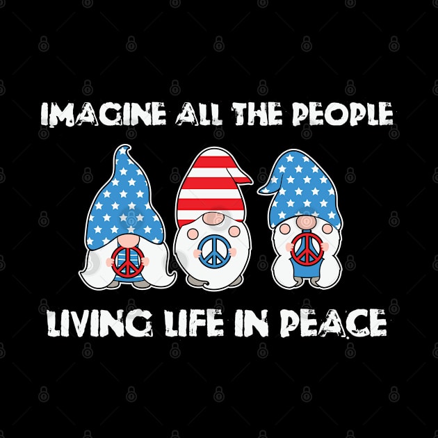 All The People Living Life In Peace by ssflower