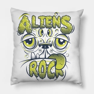 Aliens Rock , Aliens Lovers Pillow