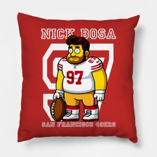 NICK BOSA in Springfield Pillow