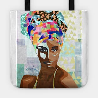 Black Pride Collage Tote