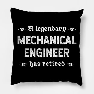 A Legendary Mechanical Engineer Has Retired Pillow