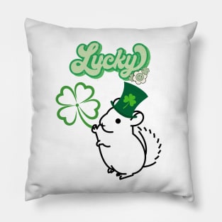 Lucky St.Patrick's Day Chinchilla Pillow