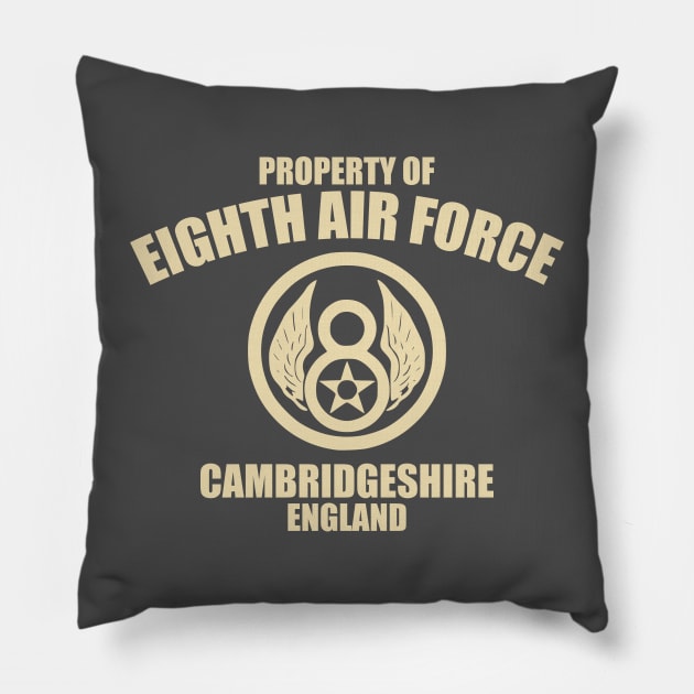 Property of Eighth Air Force Pillow by TCP