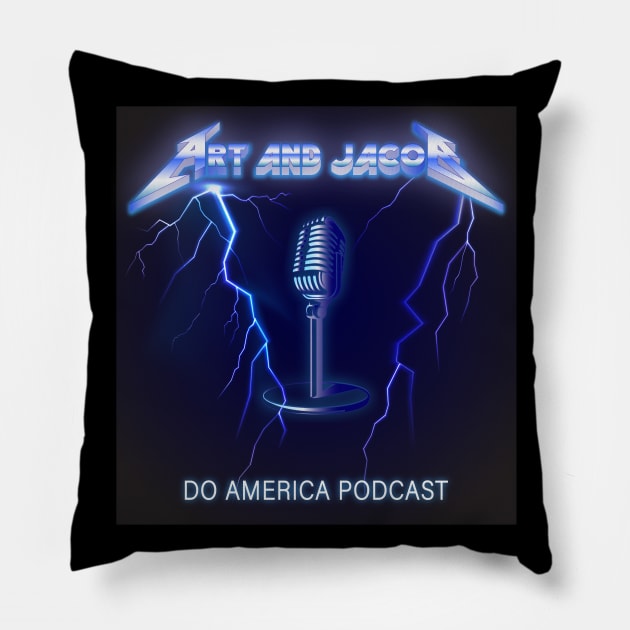 Ride the Mic-Thing Pillow by Art and Jacob Do America