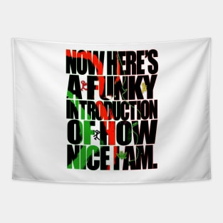 A Funky Introduction Tapestry