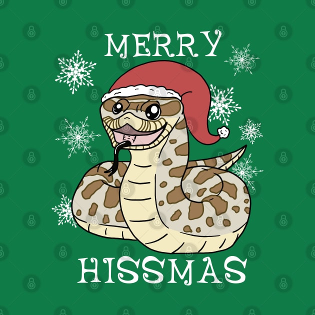 Merry Hissmas Snake by SNK Kreatures