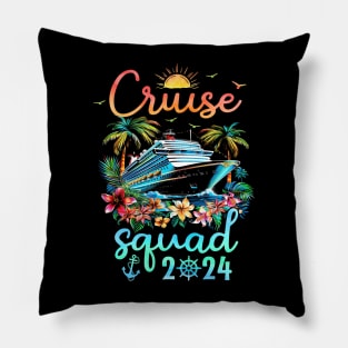 Cruise Squad 2024 Pillow