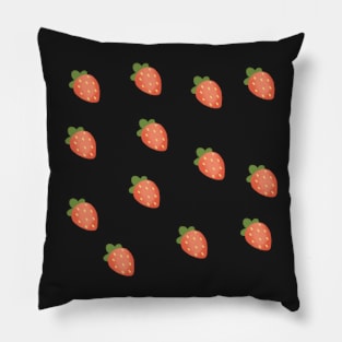 Strawberry Sticker Pack Pillow