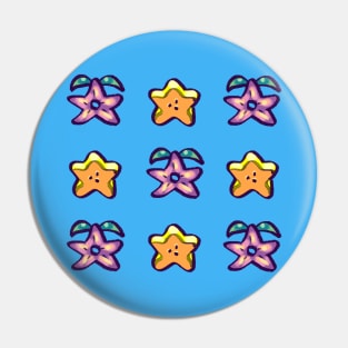 stardew stardrop and starfruit pattern Pin