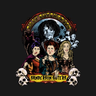 Billy Butcherson x Sanderson Sisters from hocus pocus T-Shirt