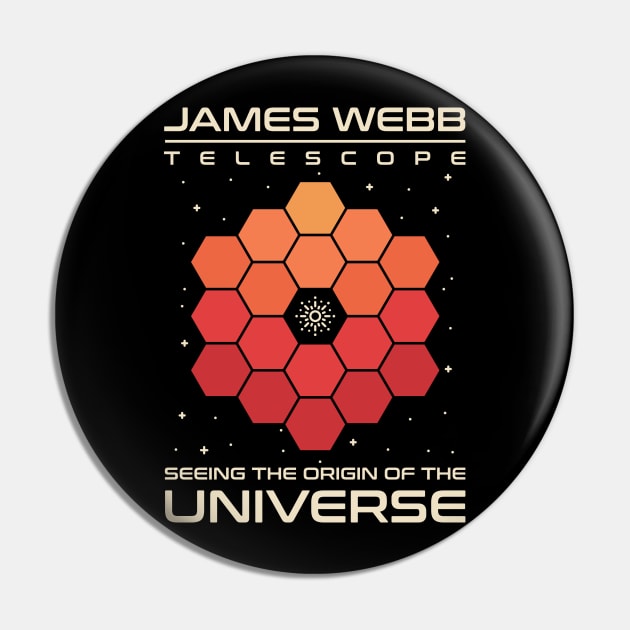 James Webb Telescope Pin by Sachpica