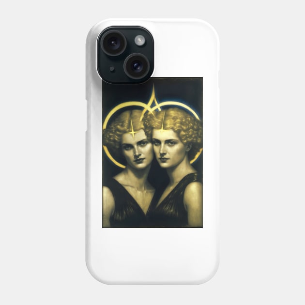 Gemini - The Twins Phone Case by YeCurisoityShoppe