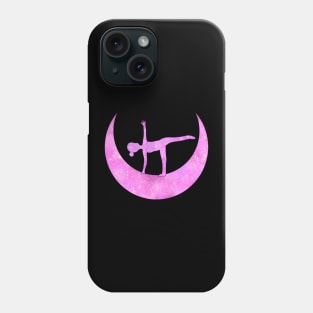 Half Moon Yoga Pose Phone Case