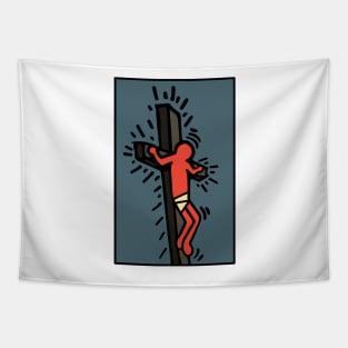 Jesus on the Cross | Seneh Design Co. Tapestry