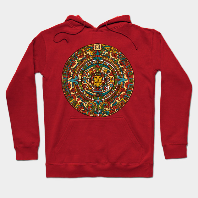 aztec calendar hoodie