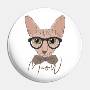 MeoW Three (Cat Series) Pin